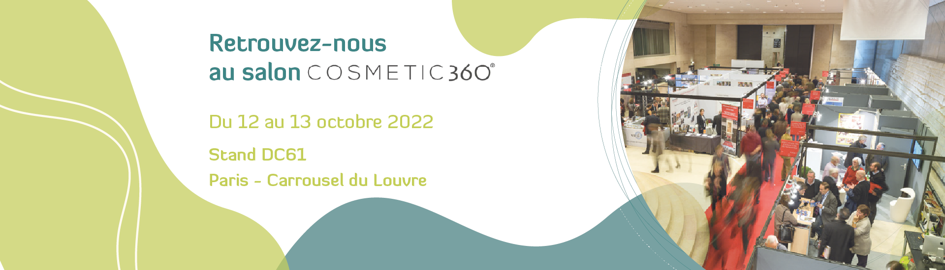 Invitation au salon Cosmetic 360